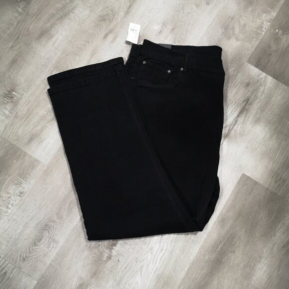 NWT Britches Men's Size 48W/32L Straight Legs Black Jeans - Picture 10 of 13